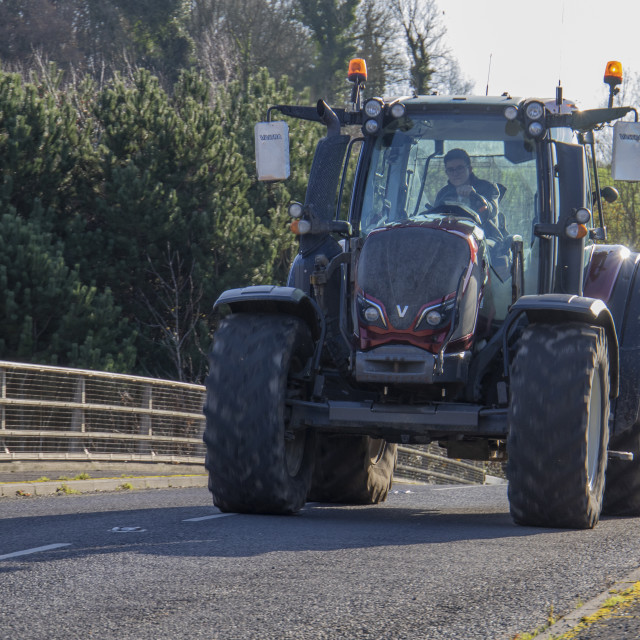 "KMC Tractor Run 2019" by Dorset Rural Photography - £5.00 "KMC Tractor Run 2019" stock image