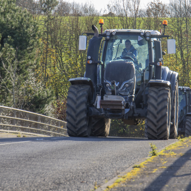 "KMC Tractor Run 2019" by Dorset Rural Photography - £5.00 "KMC Tractor Run 2019" stock image