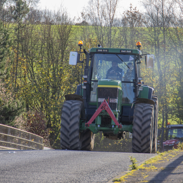 "KMC Tractor Run 2019" by Dorset Rural Photography - £5.00 "KMC Tractor Run 2019" stock image