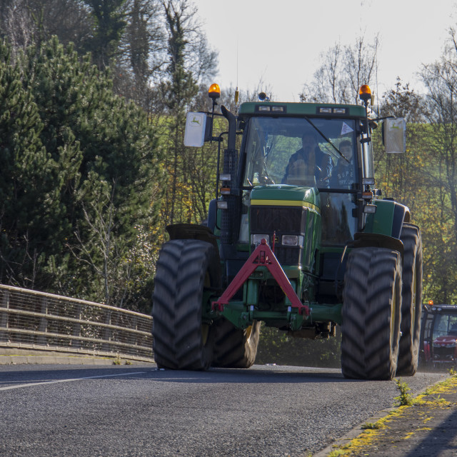 "KMC Tractor Run 2019" by Dorset Rural Photography - £5.00 "KMC Tractor Run 2019" stock image