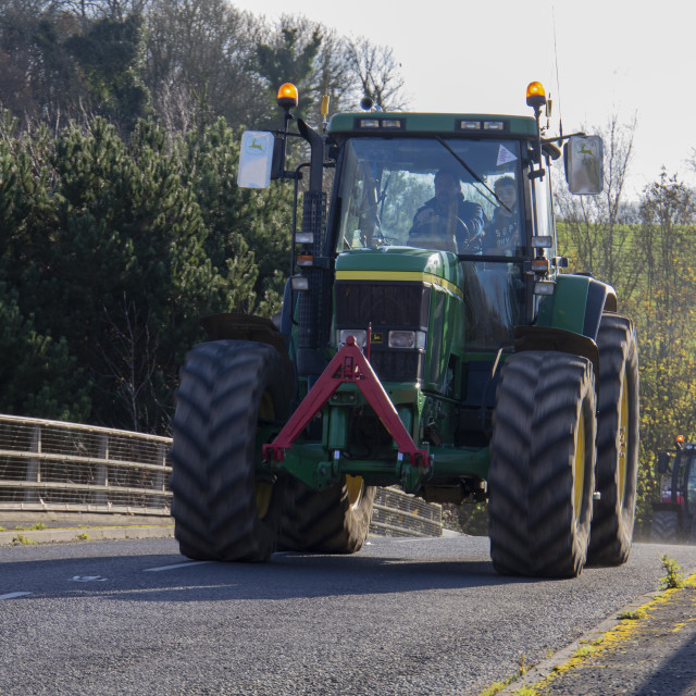 "KMC Tractor Run 2019" by Dorset Rural Photography - £5.00 "KMC Tractor Run 2019" stock image