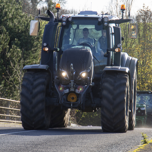 "KMC Tractor Run 2019" by Dorset Rural Photography - £5.00 "KMC Tractor Run 2019" stock image