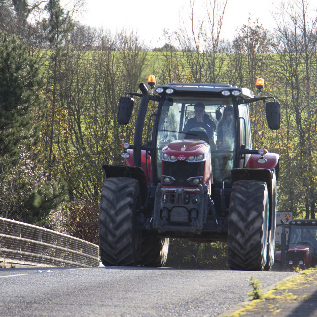"KMC Tractor Run 2019" by Dorset Rural Photography - £5.00 "KMC Tractor Run 2019" stock image