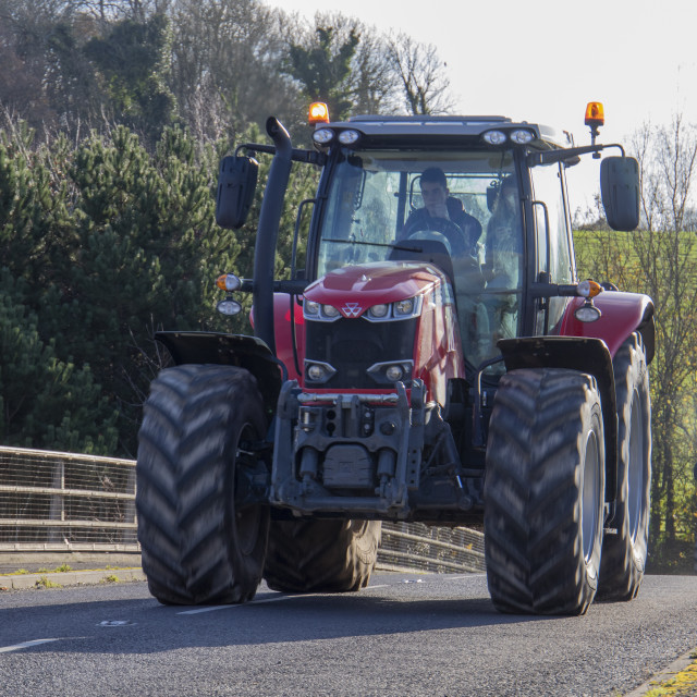 "KMC Tractor Run 2019" by Dorset Rural Photography - £5.00 "KMC Tractor Run 2019" stock image