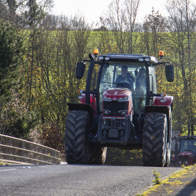 "KMC Tractor Run 2019" by Dorset Rural Photography - £5.00 "KMC Tractor Run 2019" stock image