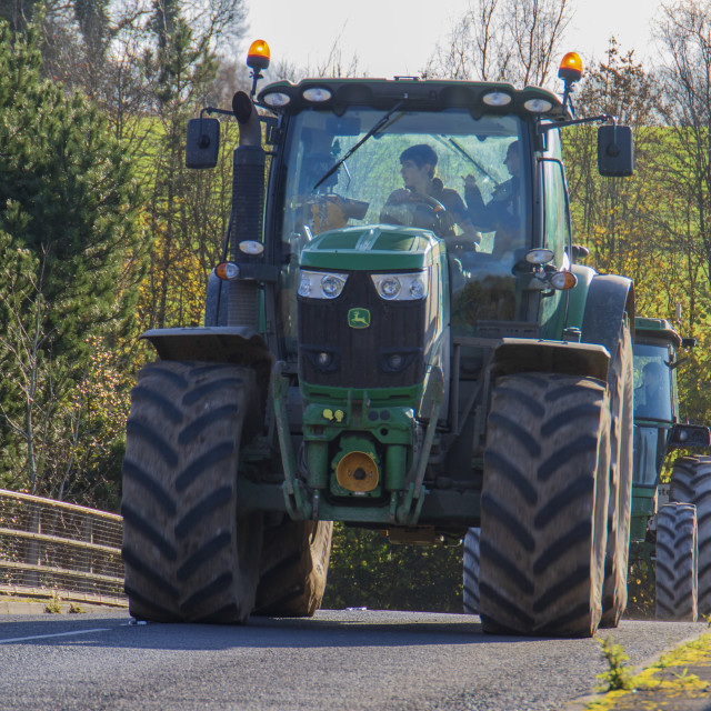 "KMC Tractor Run 2019" by Dorset Rural Photography - £5.00 "KMC Tractor Run 2019" stock image