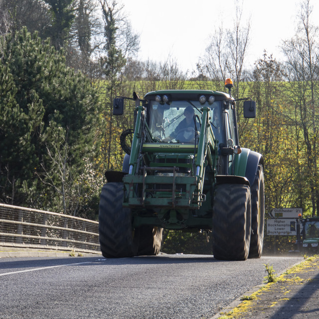 "KMC Tractor Run 2019" by Dorset Rural Photography - £5.00 "KMC Tractor Run 2019" stock image