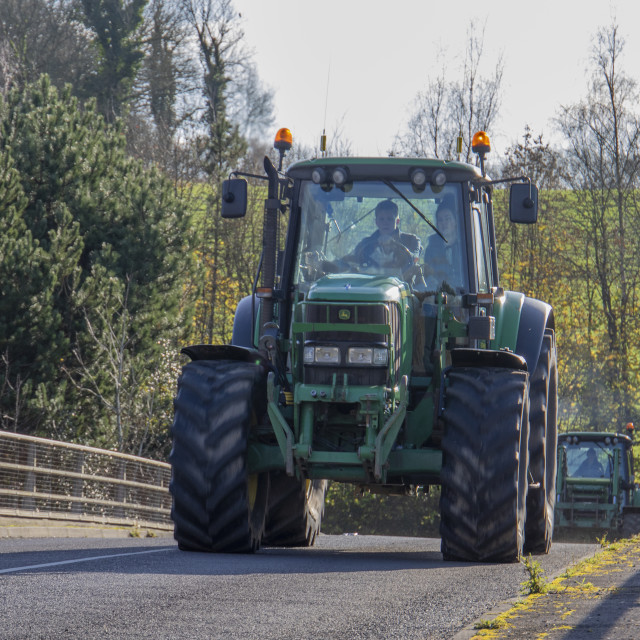 "KMC Tractor Run 2019" by Dorset Rural Photography - £5.00 "KMC Tractor Run 2019" stock image