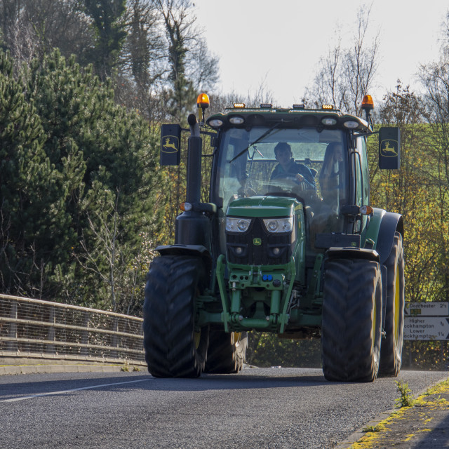 "KMC Tractor Run 2019" by Dorset Rural Photography - £5.00 "KMC Tractor Run 2019" stock image