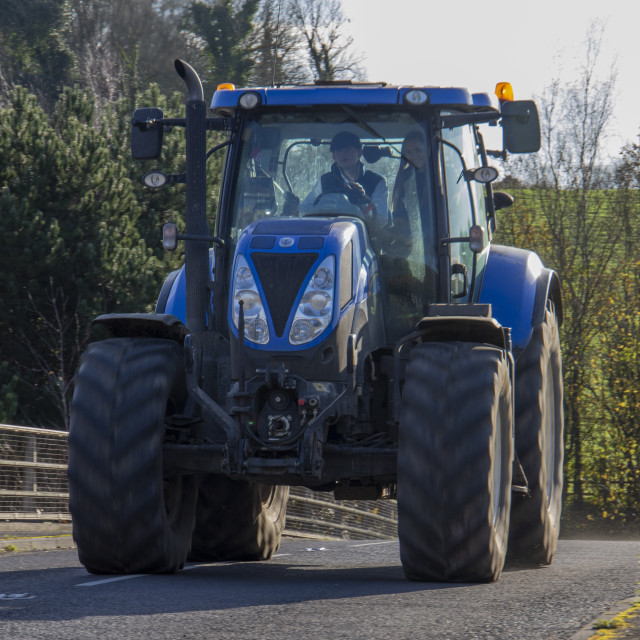 "KMC Tractor Run 2019" by Dorset Rural Photography - £5.00 "KMC Tractor Run 2019" stock image