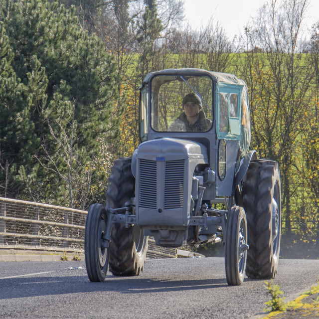 "KMC Tractor Run 2019" by Dorset Rural Photography - £5.00 "KMC Tractor Run 2019" stock image