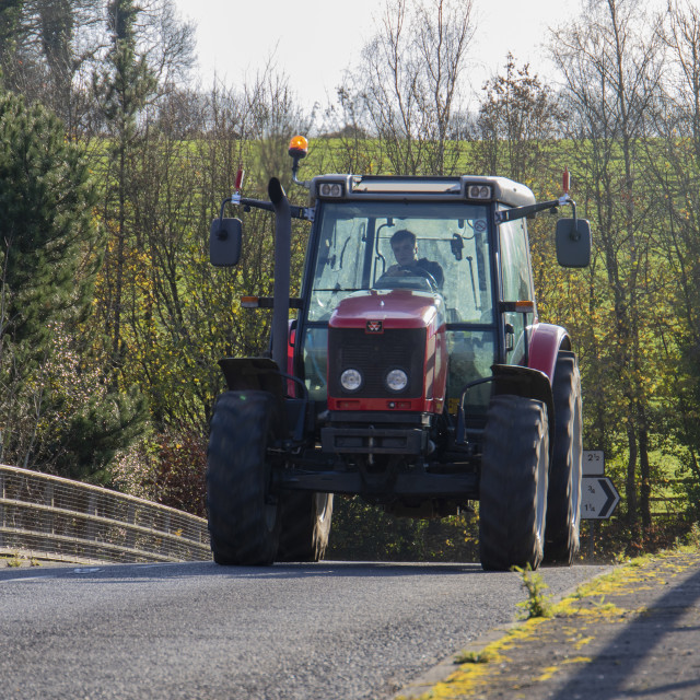 "KMC Tractor Run 2019" by Dorset Rural Photography - £5.00 "KMC Tractor Run 2019" stock image