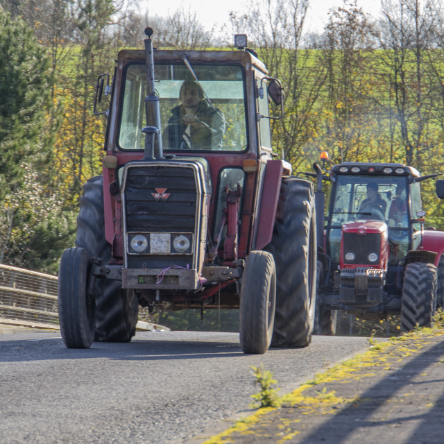 "KMC Tractor Run 2019" by Dorset Rural Photography - £5.00 "KMC Tractor Run 2019" stock image