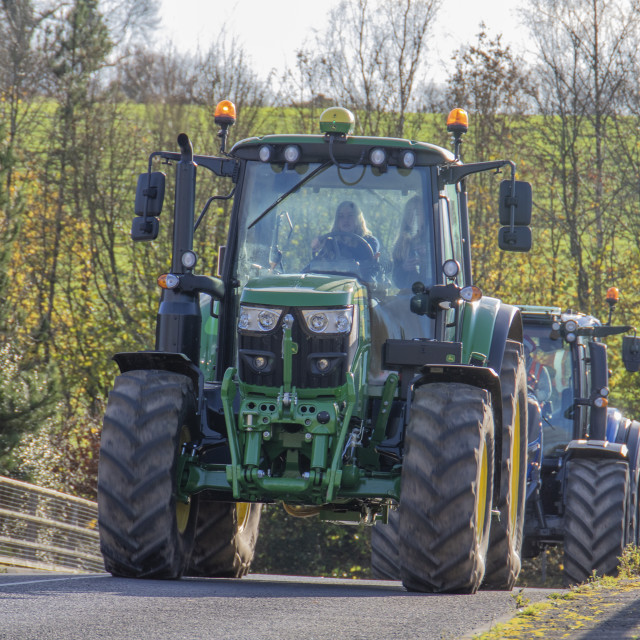 "KMC Tractor Run 2019" by Dorset Rural Photography - £5.00 "KMC Tractor Run 2019" stock image
