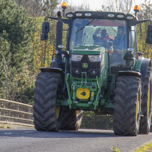 "KMC Tractor Run 2019" by Dorset Rural Photography - £5.00 "KMC Tractor Run 2019" stock image