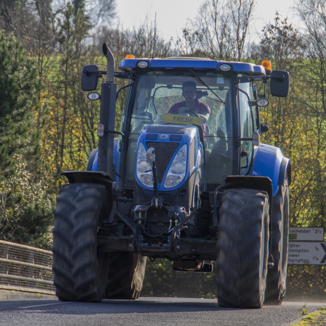 "KMC Tractor Run 2019" by Dorset Rural Photography - £5.00 "KMC Tractor Run 2019" stock image