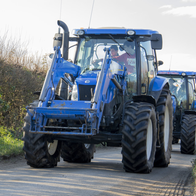"KMC Tractor Run 2019" by Dorset Rural Photography - £5.00 "KMC Tractor Run 2019" stock image