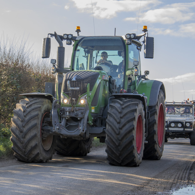 "KMC Tractor Run 2019" by Dorset Rural Photography - £5.00 "KMC Tractor Run 2019" stock image