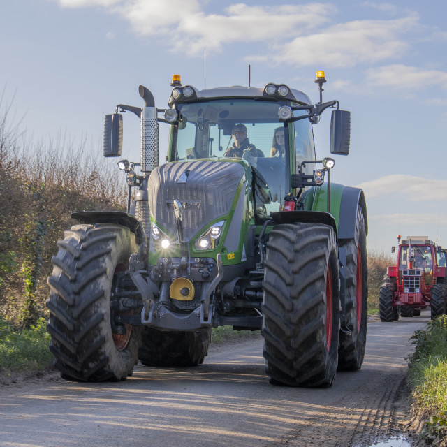 "KMC Tractor Run 2019" by Dorset Rural Photography - £5.00 "KMC Tractor Run 2019" stock image