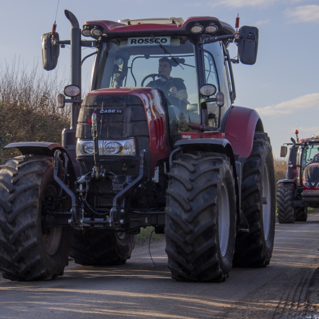 "KMC Tractor Run" by Dorset Rural Photography - £5.00 "KMC Tractor Run" stock image