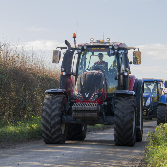 "KMC Tractor Run" by Dorset Rural Photography - £5.00 "KMC Tractor Run" stock image