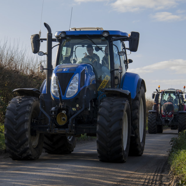 "KMC Tractor Run" by Dorset Rural Photography - £5.00 "KMC Tractor Run" stock image