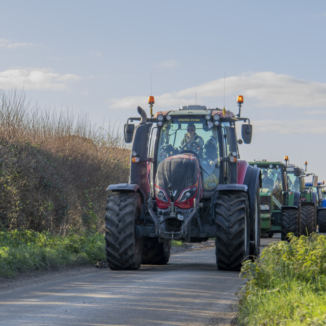 "KMC Tractor Run" by Dorset Rural Photography - £5.00 "KMC Tractor Run" stock image
