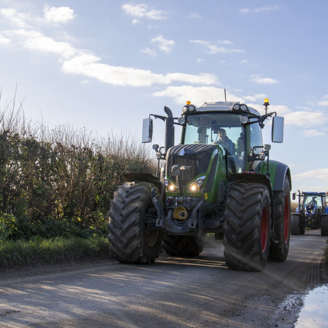 "KMC Tractor Run" by Dorset Rural Photography - £5.00 "KMC Tractor Run" stock image