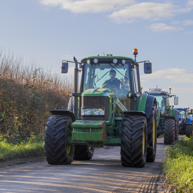 "KMC Tractor Run" by Dorset Rural Photography - £5.00 "KMC Tractor Run" stock image
