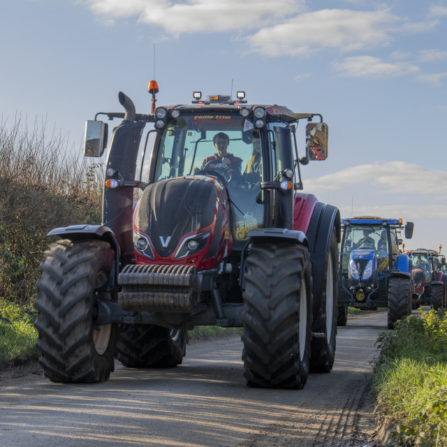 "KMC Tractor Run" by Dorset Rural Photography - £5.00 "KMC Tractor Run" stock image