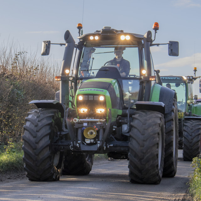 "KMC Tractor Run" by Dorset Rural Photography - £5.00 "KMC Tractor Run" stock image