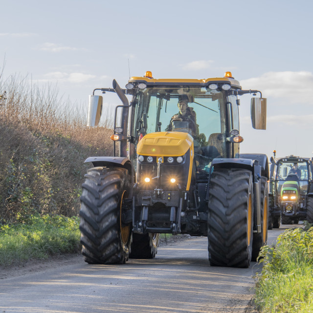 "KMC Tractor Run" by Dorset Rural Photography - £5.00 "KMC Tractor Run" stock image