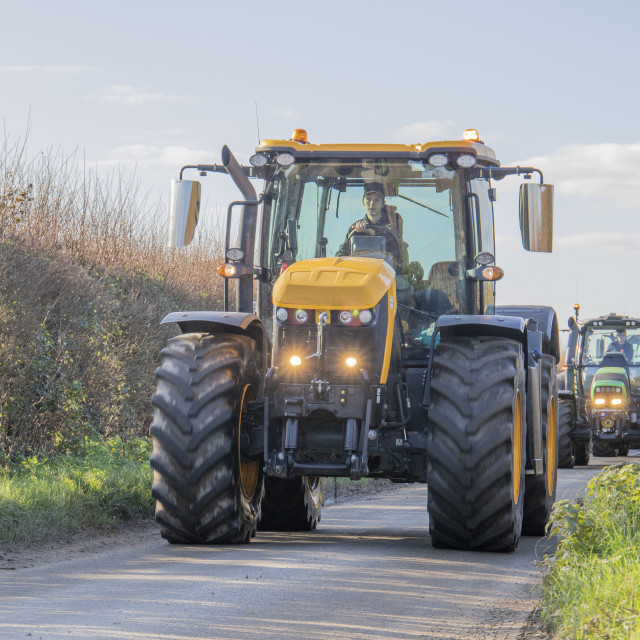 "KMC Tractor Run" by Dorset Rural Photography - £5.00 "KMC Tractor Run" stock image