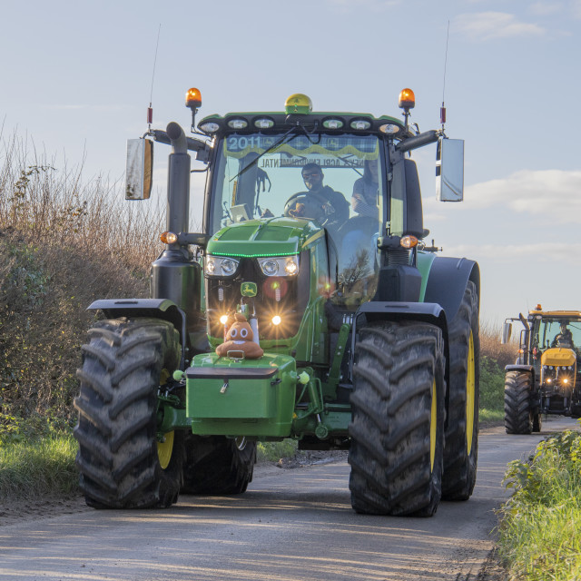 "KMC Tractor Run" by Dorset Rural Photography - £5.00 "KMC Tractor Run" stock image