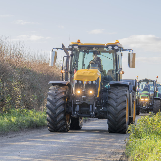 "KMC Tractor Run" by Dorset Rural Photography - £5.00 "KMC Tractor Run" stock image