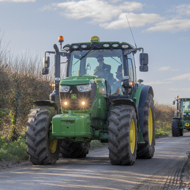 "KMC Tractor Run" by Dorset Rural Photography - £5.00 "KMC Tractor Run" stock image