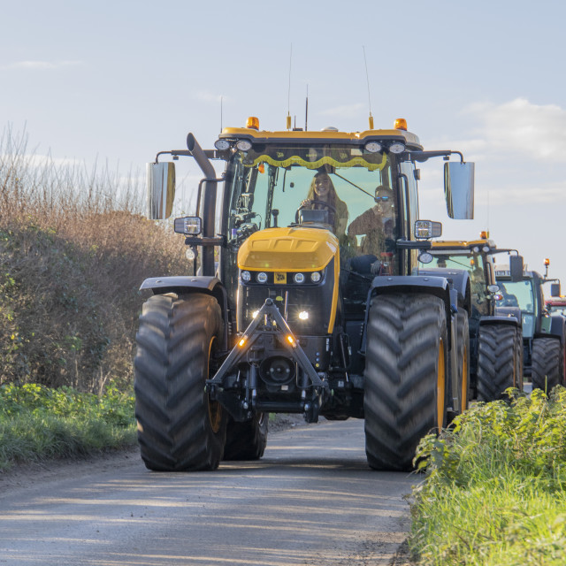 "KMC Tractor Run" by Dorset Rural Photography - £5.00 "KMC Tractor Run" stock image