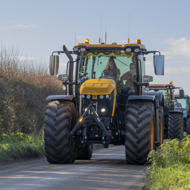 "KMC Tractor Run" by Dorset Rural Photography - £5.00 "KMC Tractor Run" stock image