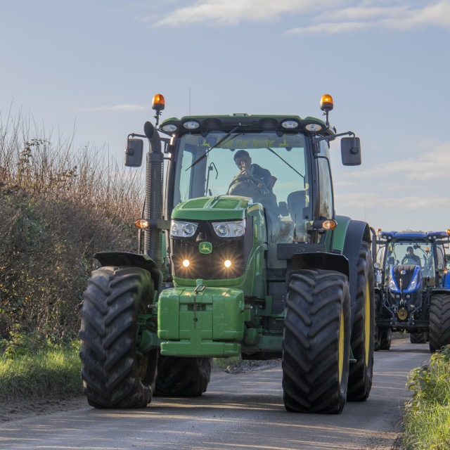 "KMC Tractor Run" by Dorset Rural Photography - £5.00 "KMC Tractor Run" stock image
