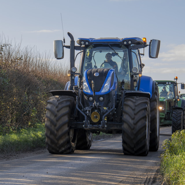 "KMC Tractor Run" by Dorset Rural Photography - £5.00 "KMC Tractor Run" stock image
