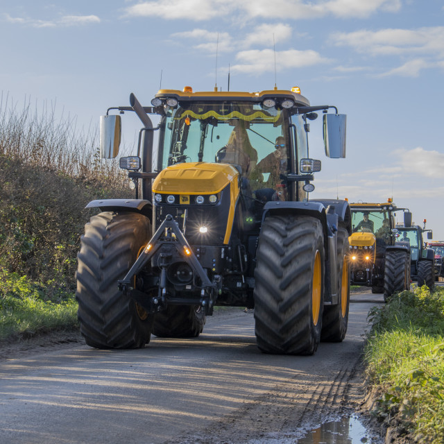 "KMC Tractor Run" by Dorset Rural Photography - £5.00 "KMC Tractor Run" stock image