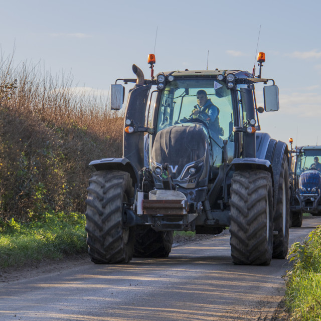 "KMC Tractor Run" by Dorset Rural Photography - £5.00 "KMC Tractor Run" stock image