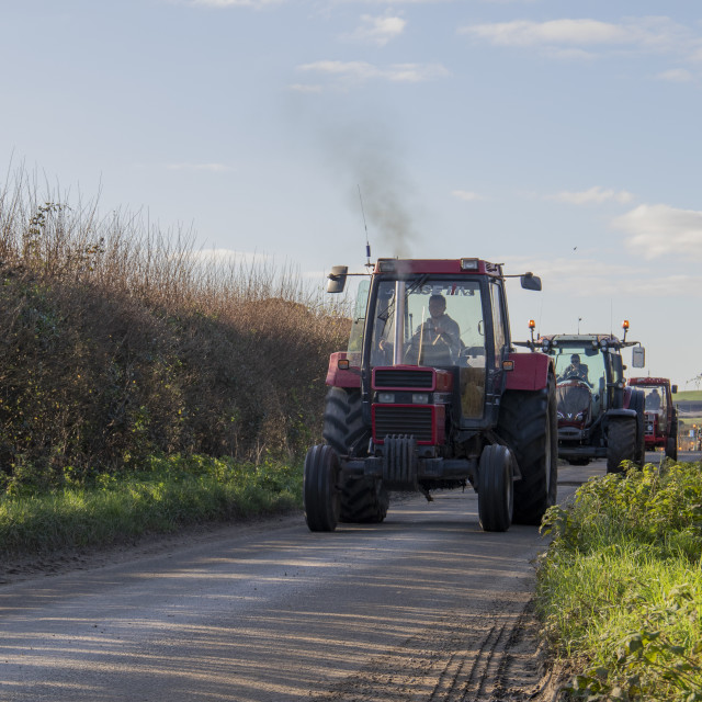 "KMC Tractor Run" by Dorset Rural Photography - £5.00 "KMC Tractor Run" stock image