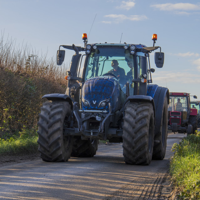 "KMC Tractor Run" by Dorset Rural Photography - £5.00 "KMC Tractor Run" stock image