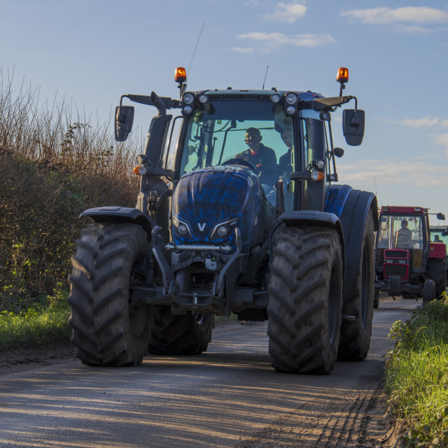 "KMC Tractor Run" by Dorset Rural Photography - £5.00 "KMC Tractor Run" stock image