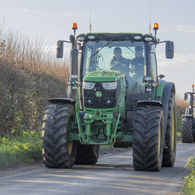 "KMC Tractor Run 2019" by Dorset Rural Photography - £5.00 "KMC Tractor Run 2019" stock image