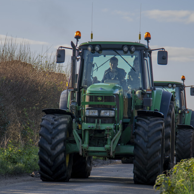 "KMC Tractor Run 2019" by Dorset Rural Photography - £5.00 "KMC Tractor Run 2019" stock image