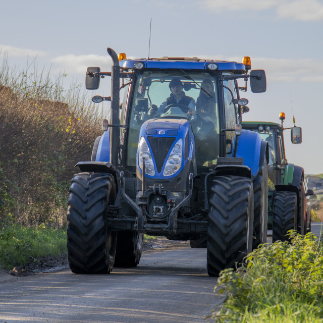 "KMC Tractor Run 2019" by Dorset Rural Photography - £5.00 "KMC Tractor Run 2019" stock image