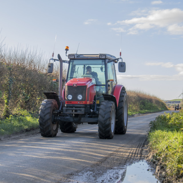 "KMC Tractor Run 2019" by Dorset Rural Photography - £5.00 "KMC Tractor Run 2019" stock image
