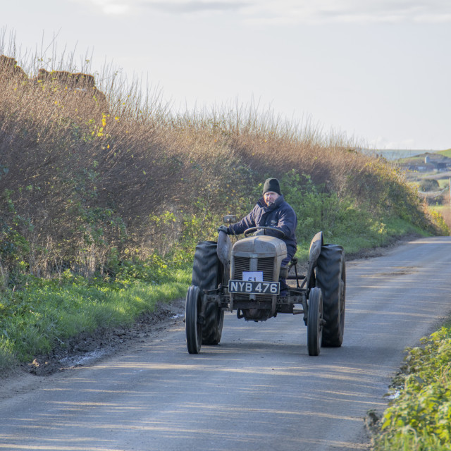 "KMC Tractor Run 2019" by Dorset Rural Photography - £5.00 "KMC Tractor Run 2019" stock image